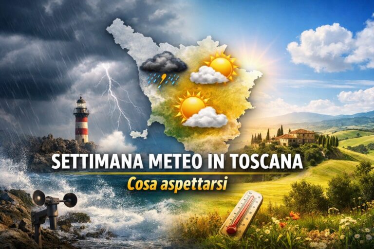 Settimana meteo in Toscana: cosa aspettarsi (16–22 febbraio 2026)